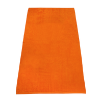 Orange Value Line Color Beach Towel Thumb