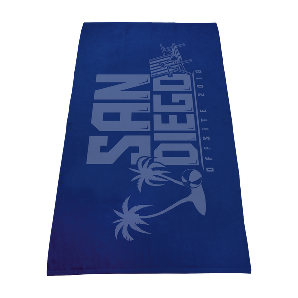 imprinted beach towels,  color beach towels, 