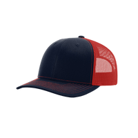 Navy/Red Richardson Trucker Snapback Hat Thumb