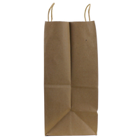  Extra Wide Kraft Paper Shopper Bag Thumb