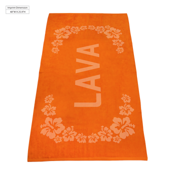 best selling towels,  color beach towels,  silkscreen imprint, 