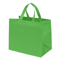 Lime Green Medium USA Made Sonic-Weld Tote Thumb