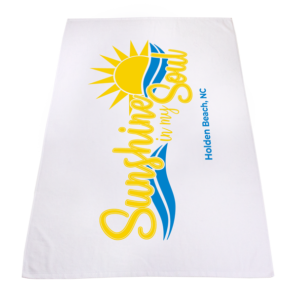 imprinted beach towels,  embroidered beach towels,  white beach towels, 