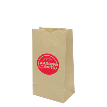 Large Natural Kraft Popcorn Bag
