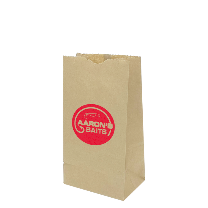  Large Natural Kraft Popcorn Bag