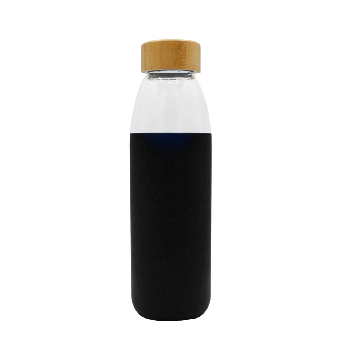  Glass Water Bottle with Bamboo Lid