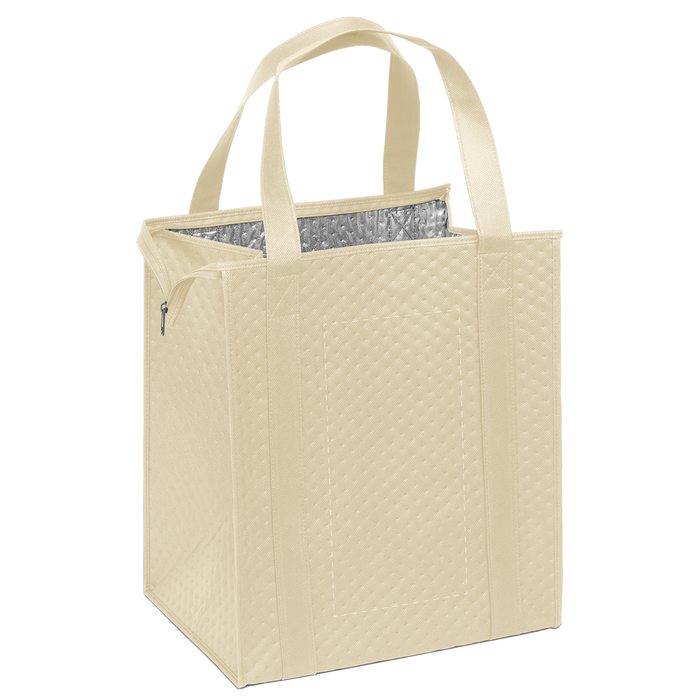 Natural Large Insulated Tote
