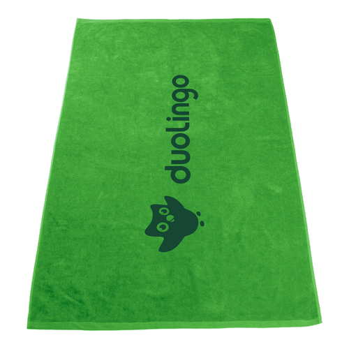 Duolingo / Seascape Color Beach Towel / Color Beach Towels