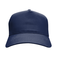 Navy Blue Otto Cotton Twill Baseball Cap Thumb