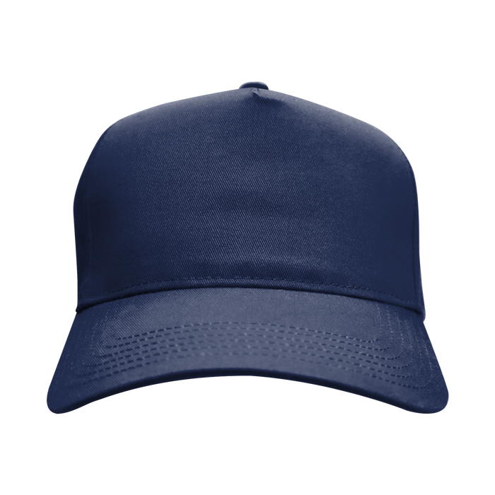 Navy Blue Otto Cotton Twill Baseball Cap