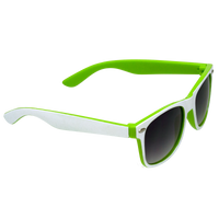 White/Lime Daytona Sunglasses Thumb