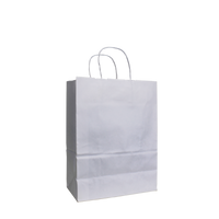 White Small White Paper Shopper Bag Thumb