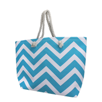 Turquoise Cabana Beach Bag Thumb