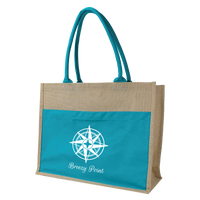  DISCONTINUED-Organic Jute Canvas Tote Thumb