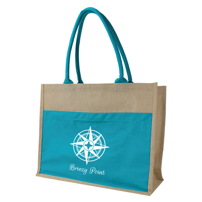  DISCONTINUED-Organic Jute Canvas Tote