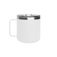 Matte White Stainless Steel Insulated Camper Mug Thumb