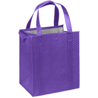 Purple Large Insulated Tote Thumb