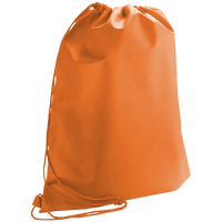 Orange DISCONTINUED-Classic Drawstring Backpack Thumb