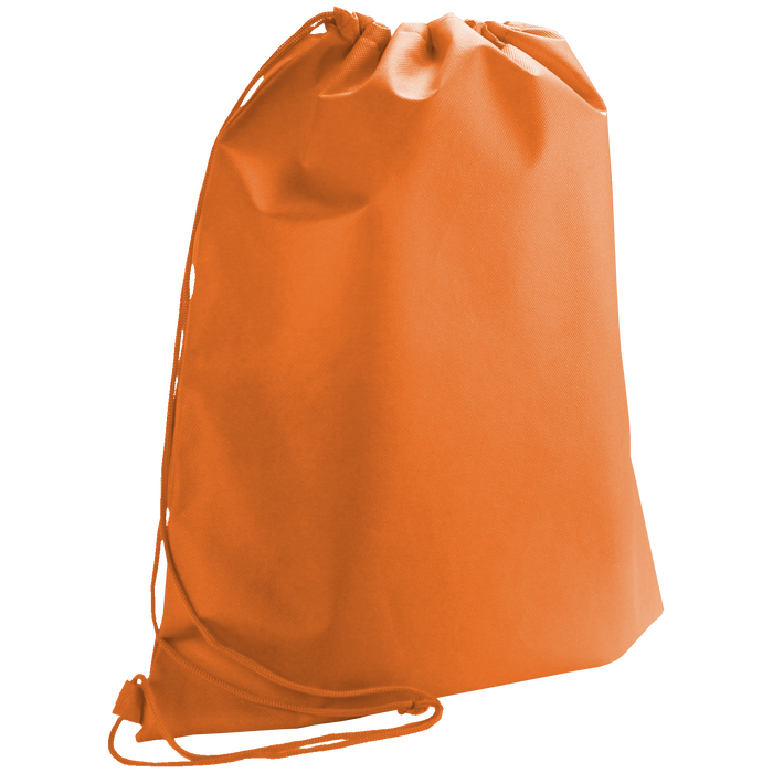 Orange DISCONTINUED-Classic Drawstring Backpack