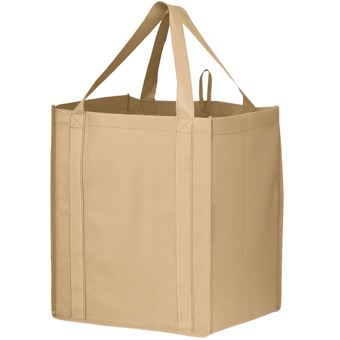 Hebdo  Gold large shopping bag