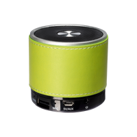 Lime Green Tuscany™ Faux Leather Wireless Speaker Thumb