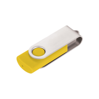 Yellow 4GB USB Flash Drive  Thumb