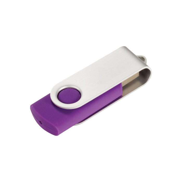 Purple 4GB USB Flash Drive 