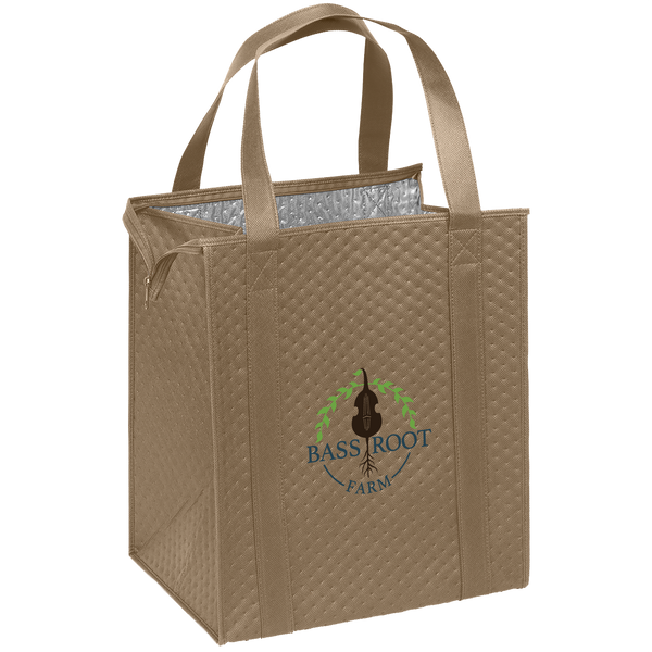 breast cancer awareness bags,  insulated totes, 