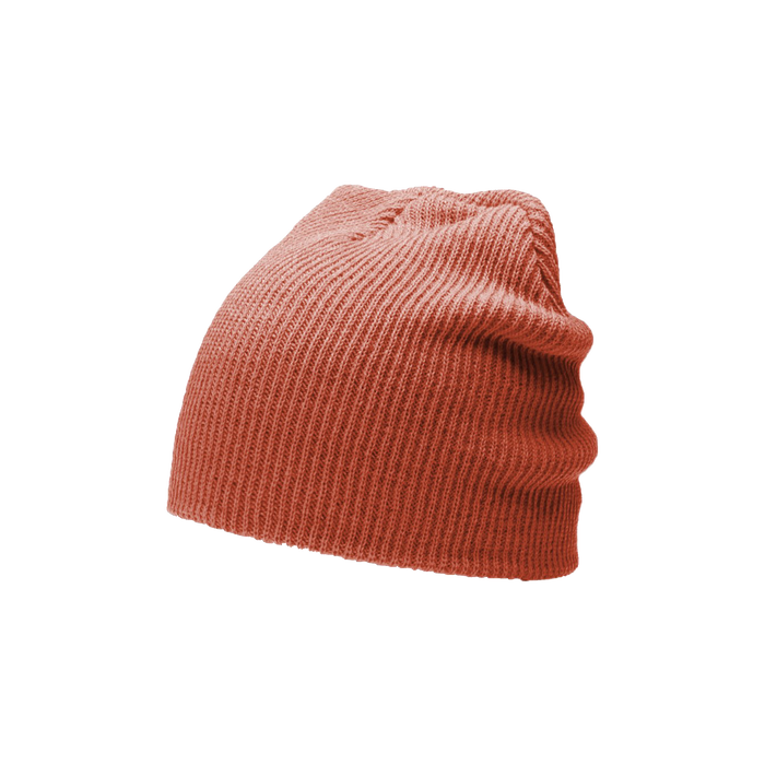 Rust Slouch Knit Beanie