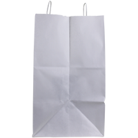  Extra Large White Paper Shopper Bag Thumb