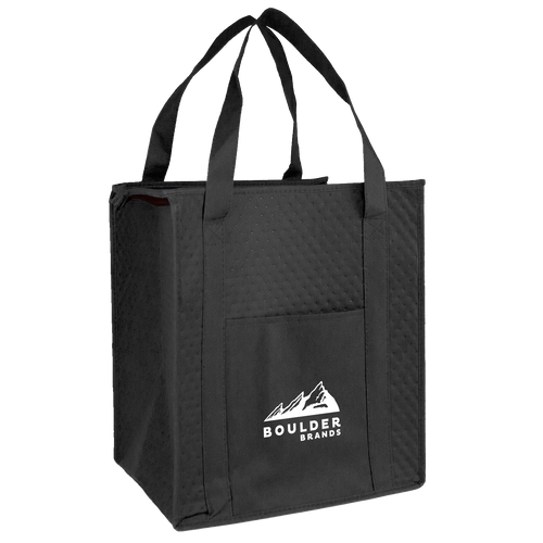 Boulder Brands / Insulated Cooler Tote with Pocket / Insulated Totes