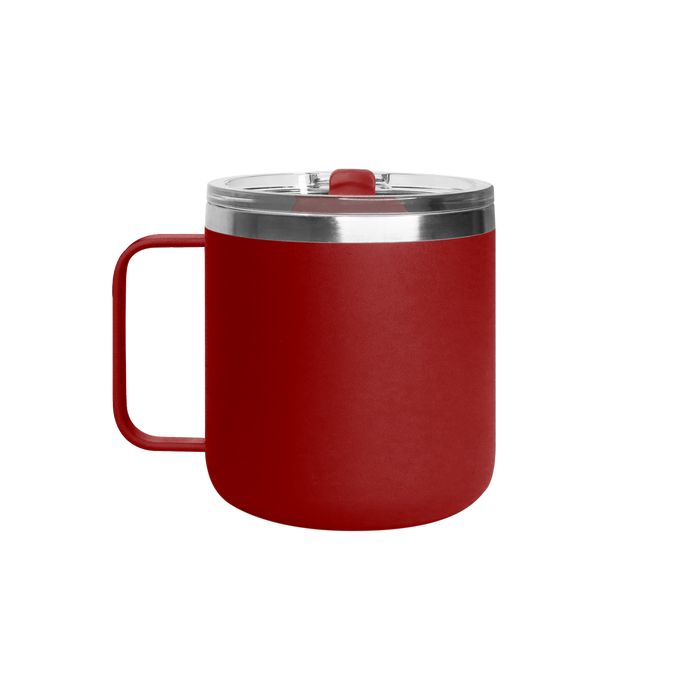 Matte Red Stainless Steel Insulated Camper Mug