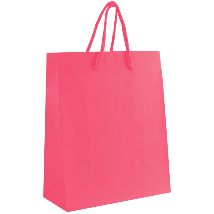 Pink Small Matte Shopper Bag