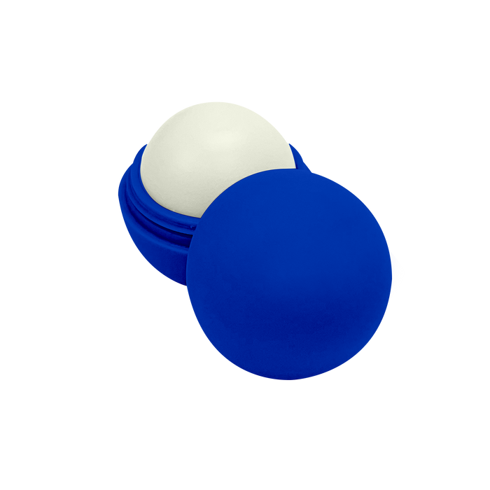 Blue with Vanilla Flavor Spherical Lip Balm