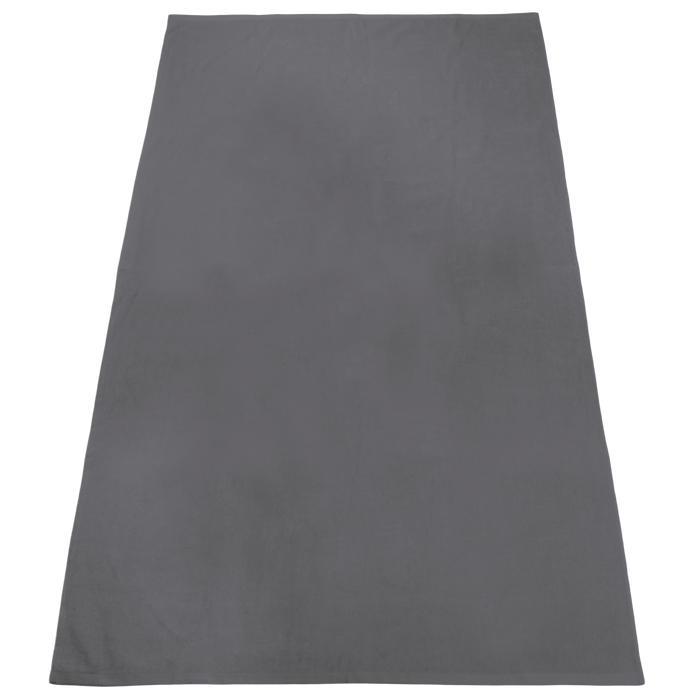 Grey Nautica Color Beach Towel