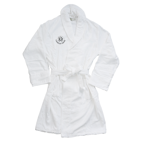 Classic Turkish Cotton Robe / Embroidery and Robes & Slippers / Holden ...