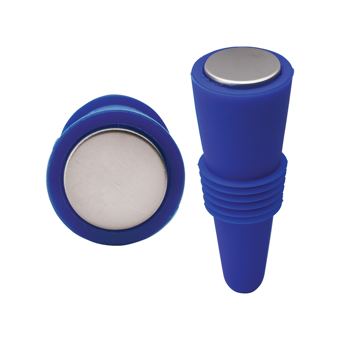 Royal Blue Vino Silicone Wine Stopper