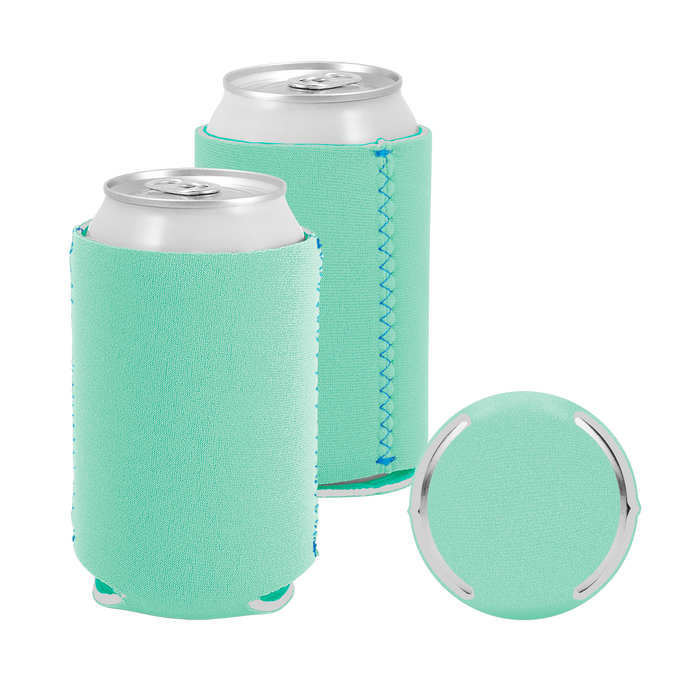 Ice Green Premium Collapsible Neoprene Koozie