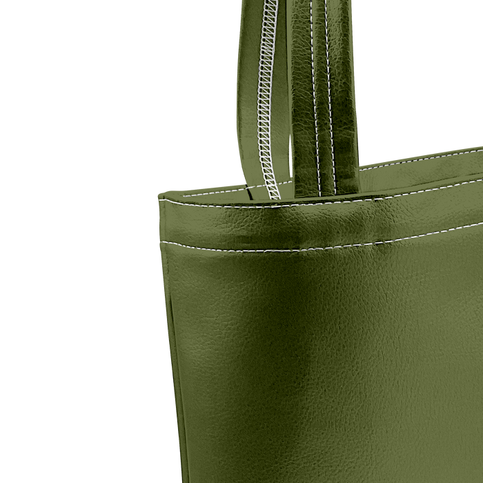  Large Vegan Leather Tote Bag