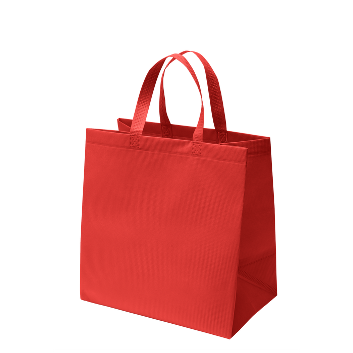 Red Small USA Made Sonic-Weld Tote