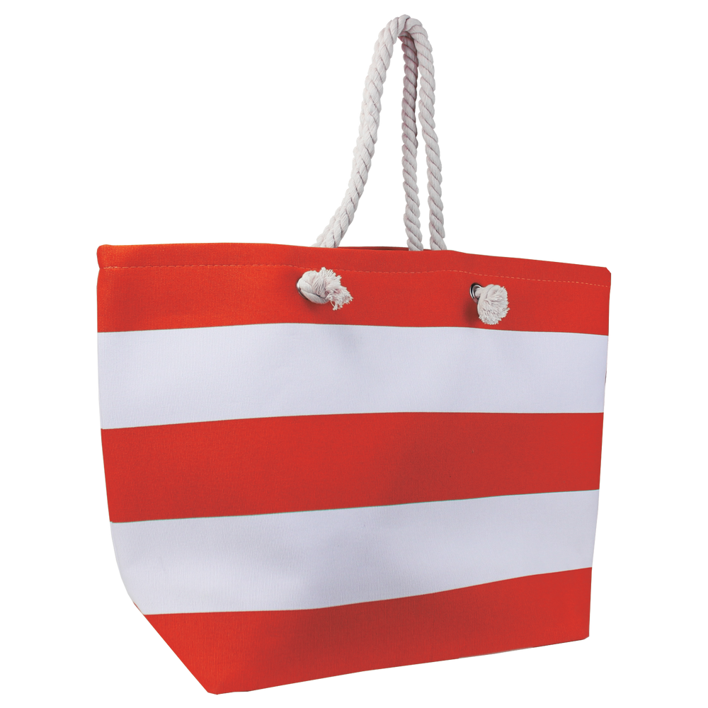 Striped Beach Bag