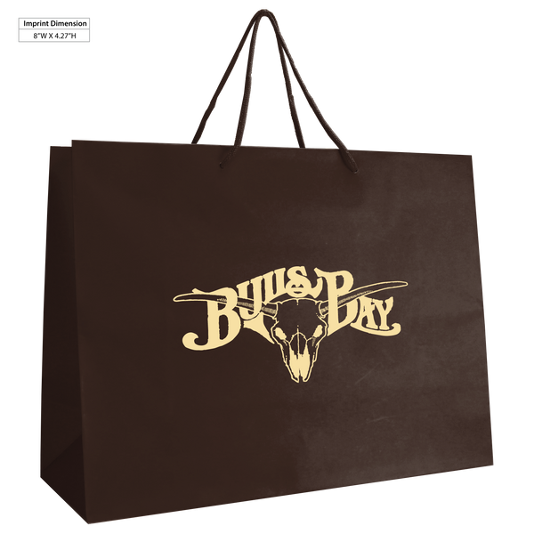 matte & glossy shoppers,  paper bags,  breast cancer awareness bags, 