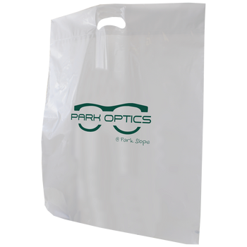 Recyclable Extra Large Die Cut Plastic Bag