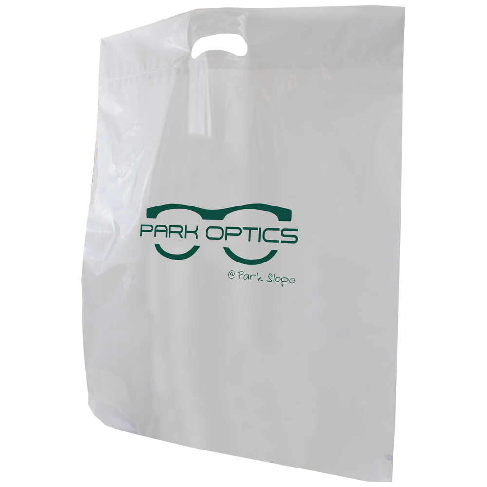 Die cut best sale plastic bags