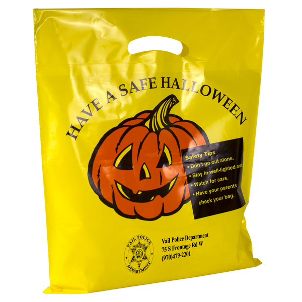 halloween bags,  plastic bags, 