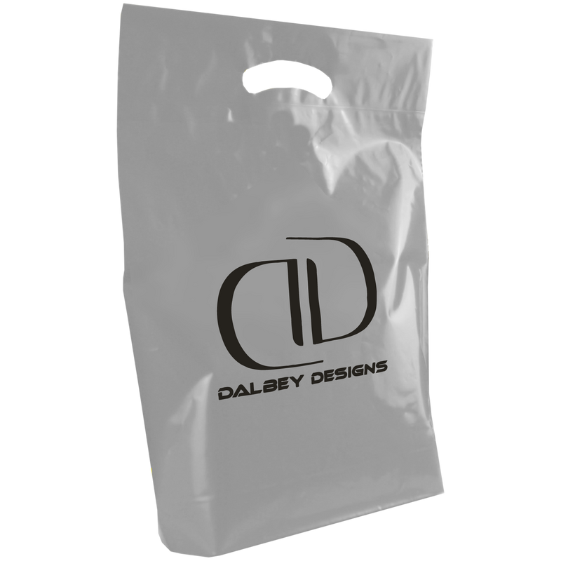 Dalbey Designs / Medium Die Cut Plastic Bag / Plastic Bags