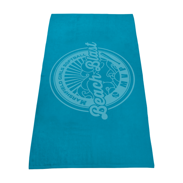 color beach towels,  best selling towels,  silkscreen imprint, 