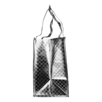  DISCONTINUED-Metallic Designer Little Storm Grocery Bag Thumb