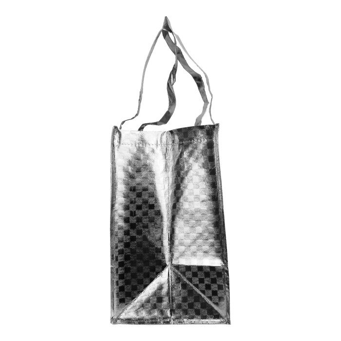  DISCONTINUED-Metallic Designer Little Storm Grocery Bag