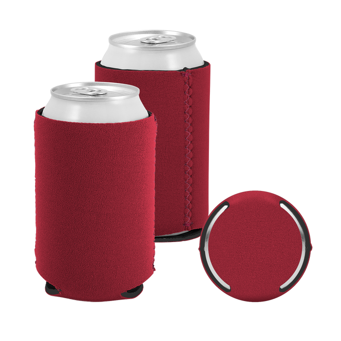 Garnet Premium Collapsible Neoprene Koozie